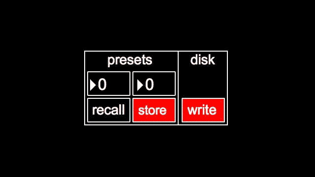 SAVING PRESETS TUTORIAL